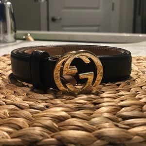 Authentic Gucci interlocking G belt